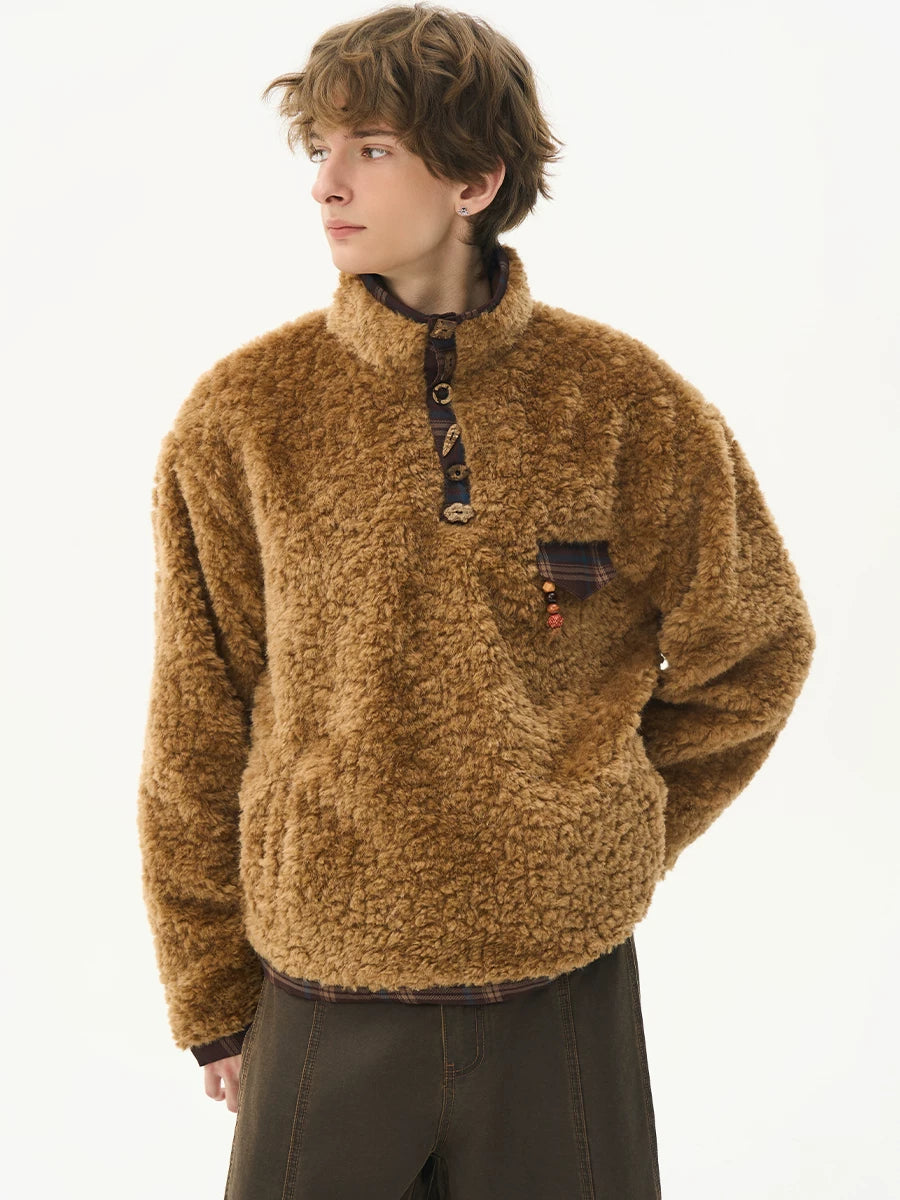 CNEW Vintage Patchwork Sweater