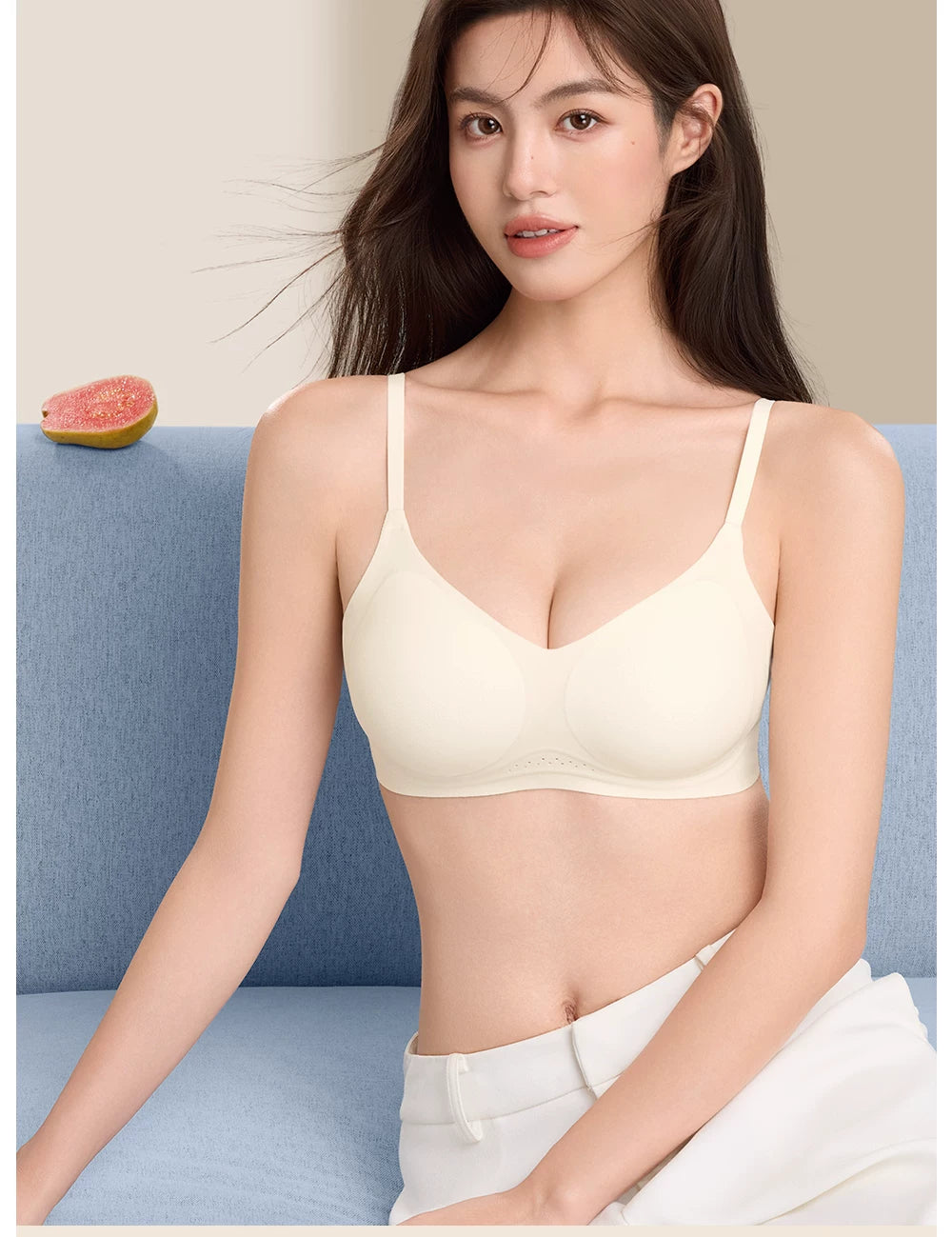 SecretWorld Traceless Breathable Thin Shoulder Strap Bra Cover