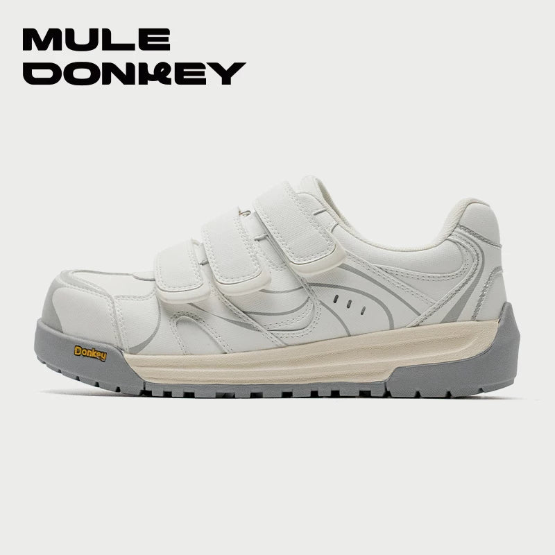 Donkey Sweet Cute Big Head Shoes Velcro Casual Shoes