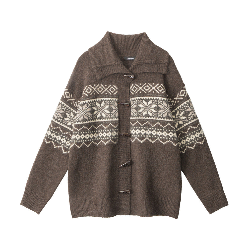 Nariele Loose Lazy Knitted Jacket