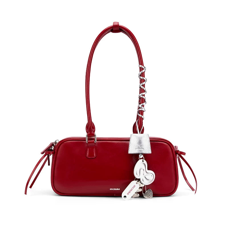 Mcmiko Leather Underarm Shoulder Handbag