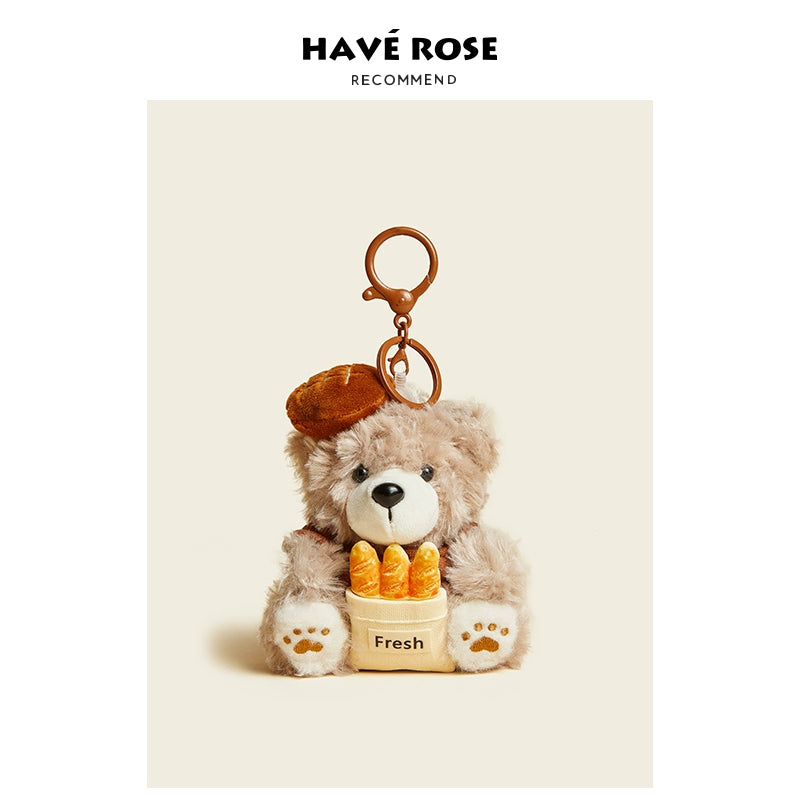 HAVEROSE Baked Bear Bag Pendant