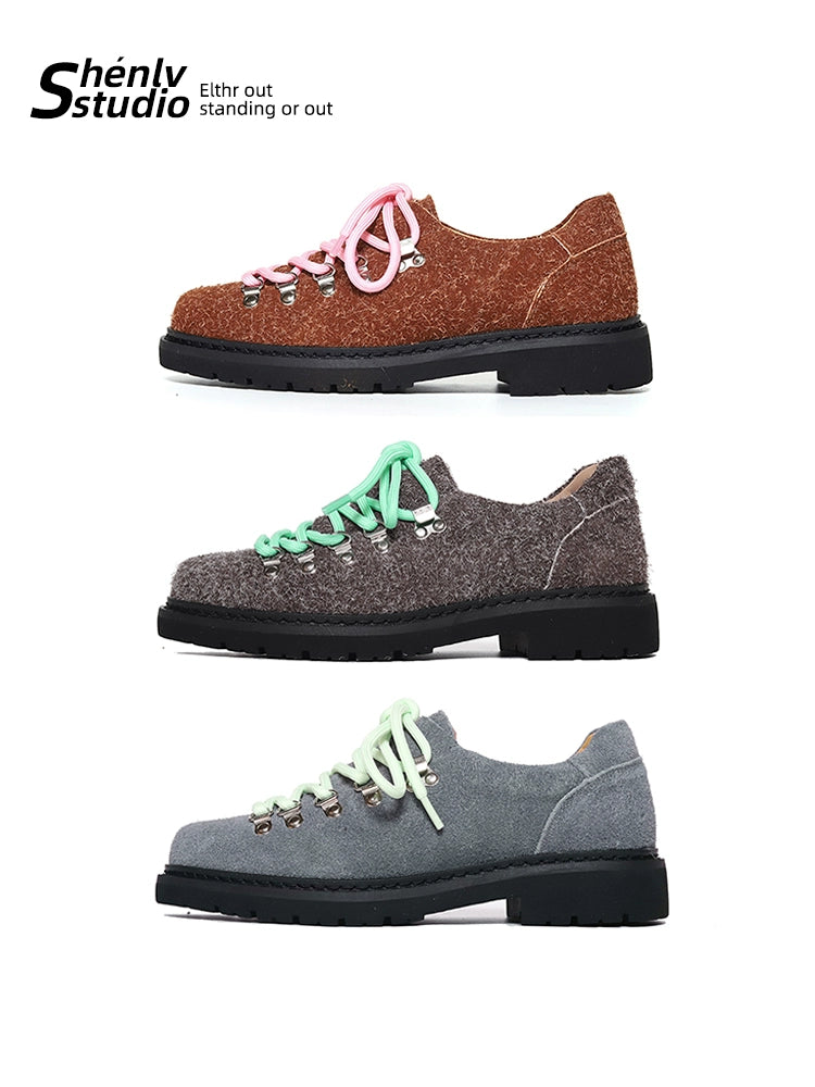 SHENLV STUIDO Fur shoes