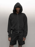 Terrawear Short Zip Hooded Sweater Jacket