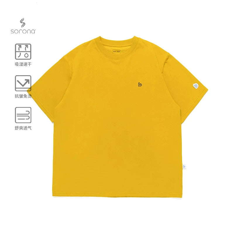 BENT IDEA Simple Loose Casual Tee