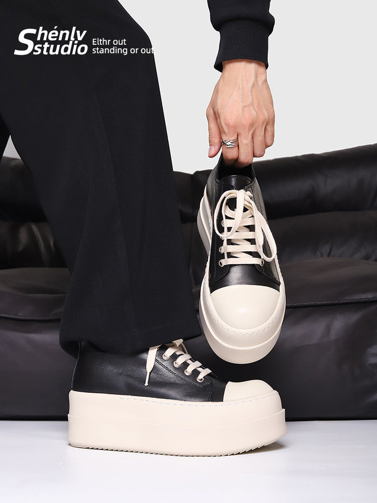 SHENLV STUDIOS Height increase 6cm Platform Shoes