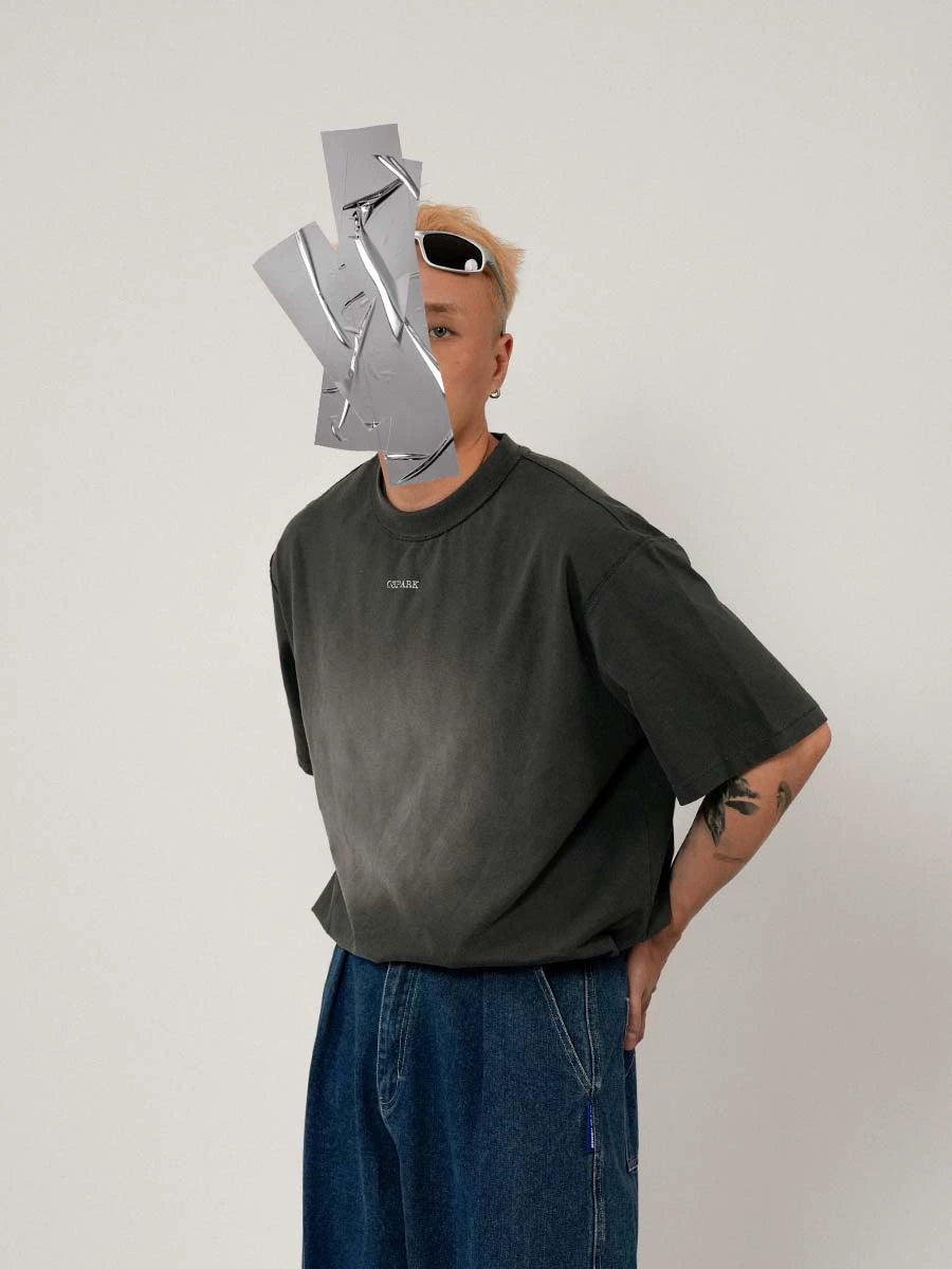 O3PARK Loose and Versatile Retro Printed Tee