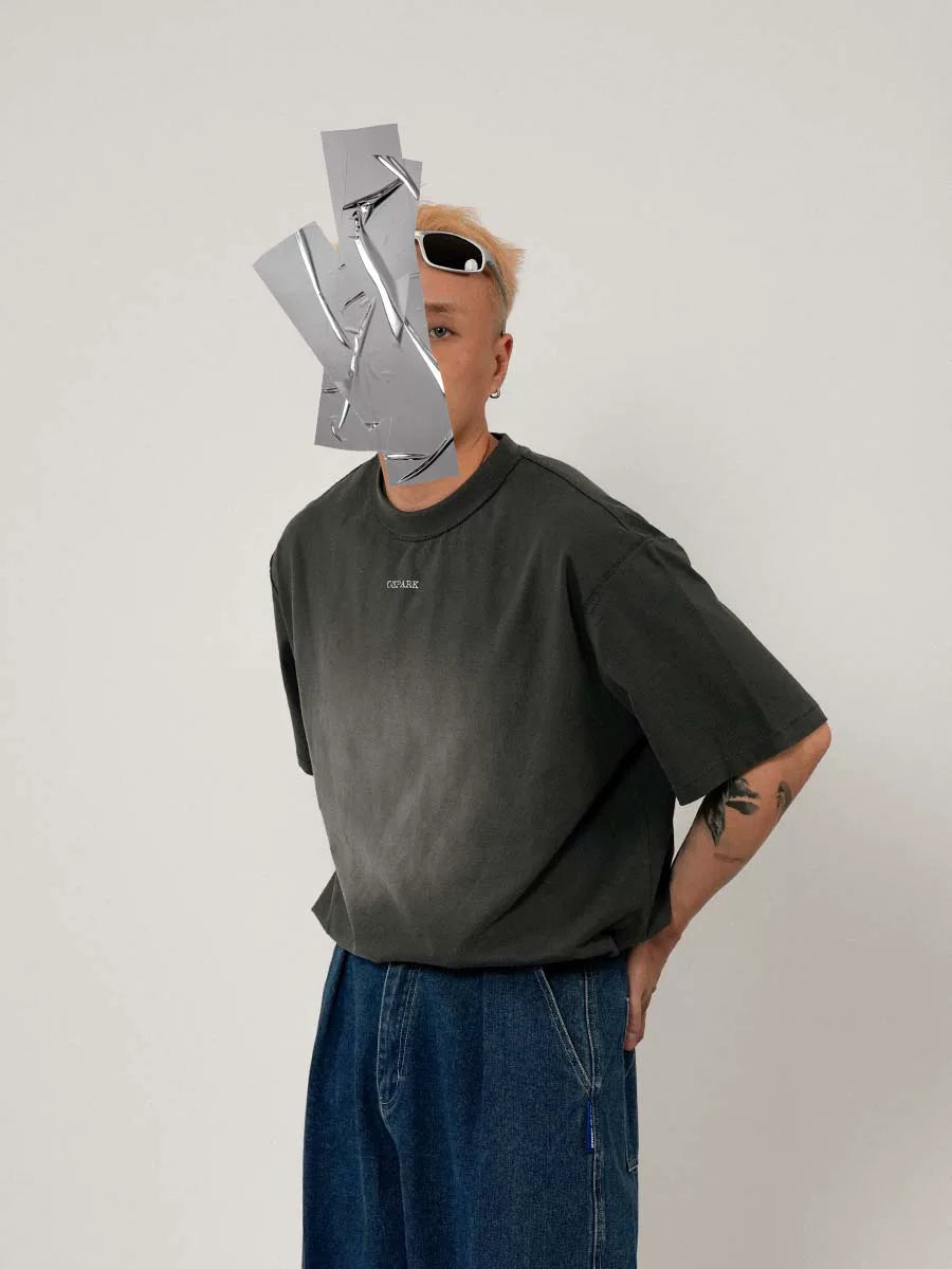 O3PARK Loose Versatile Crew Neck Tee