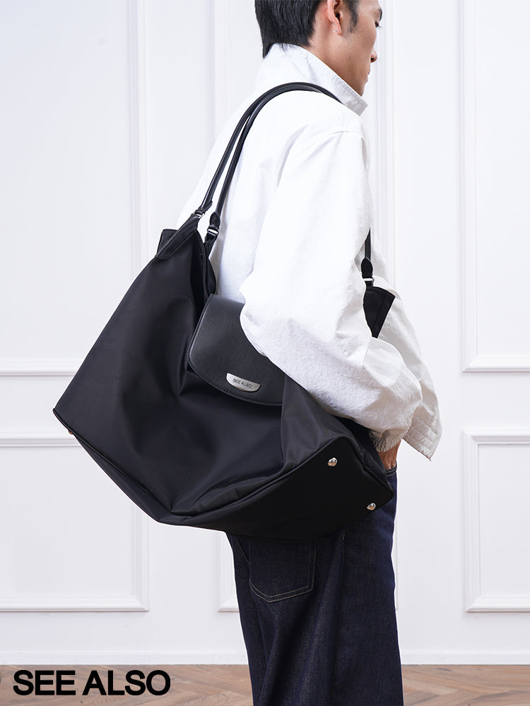 SEE ALSO light luxury cow leather backpack bag SA061