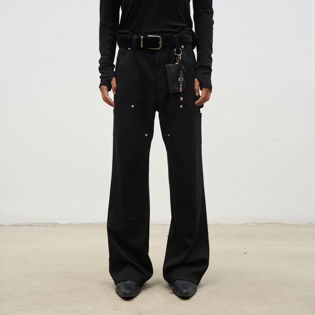 SOUTHFISH Loose Straight Abraded Trousers