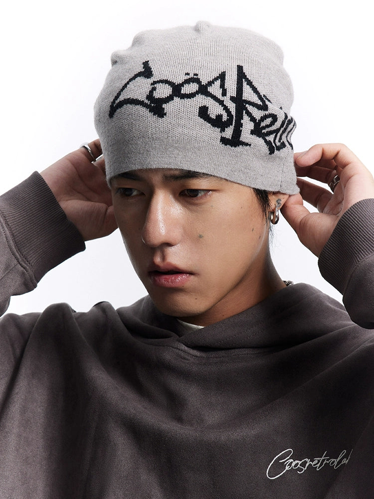 CoosRetro Vintage Versatile Knitted Wool Cap