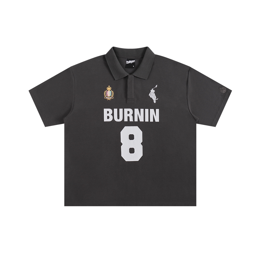 BURNIN Casual Versatile Polo Shirt