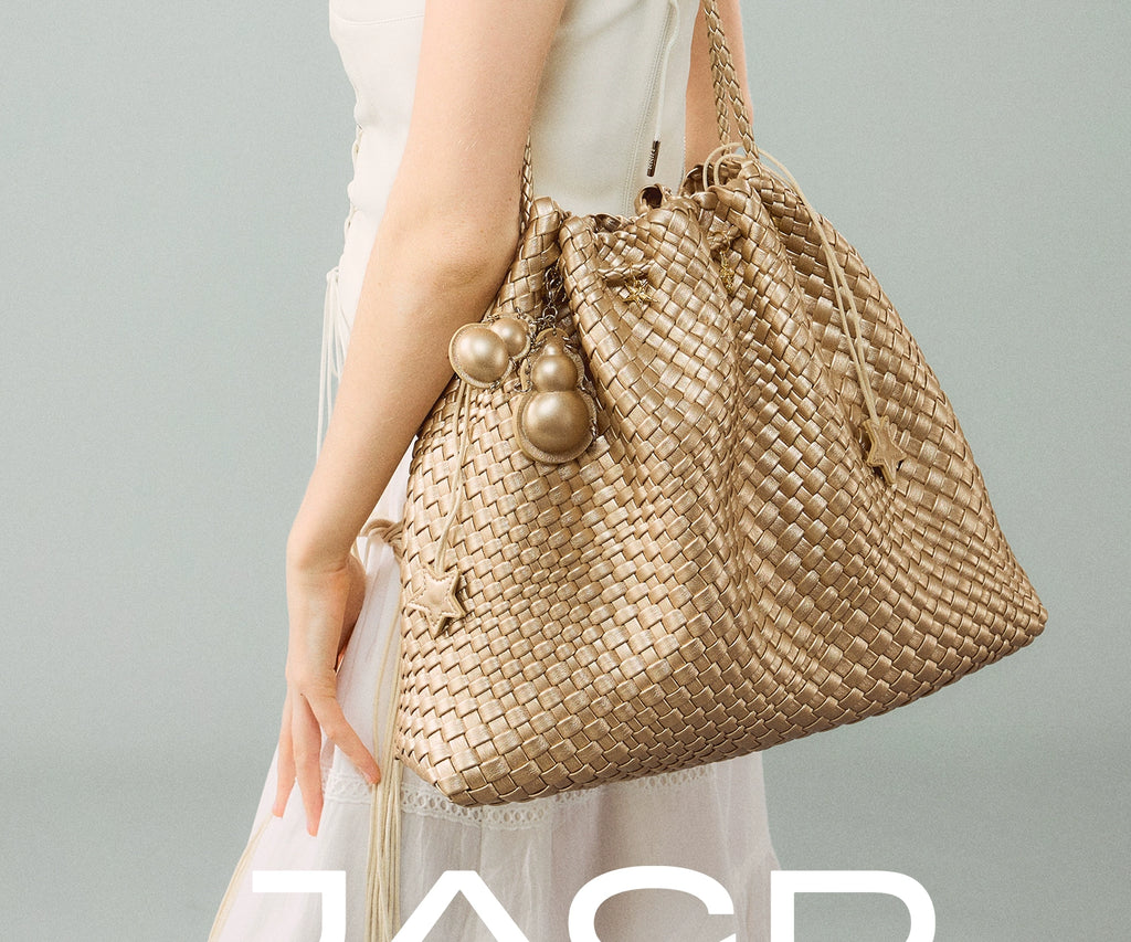 JACD Hand-woven Bag Large Capacity Tote Bag
