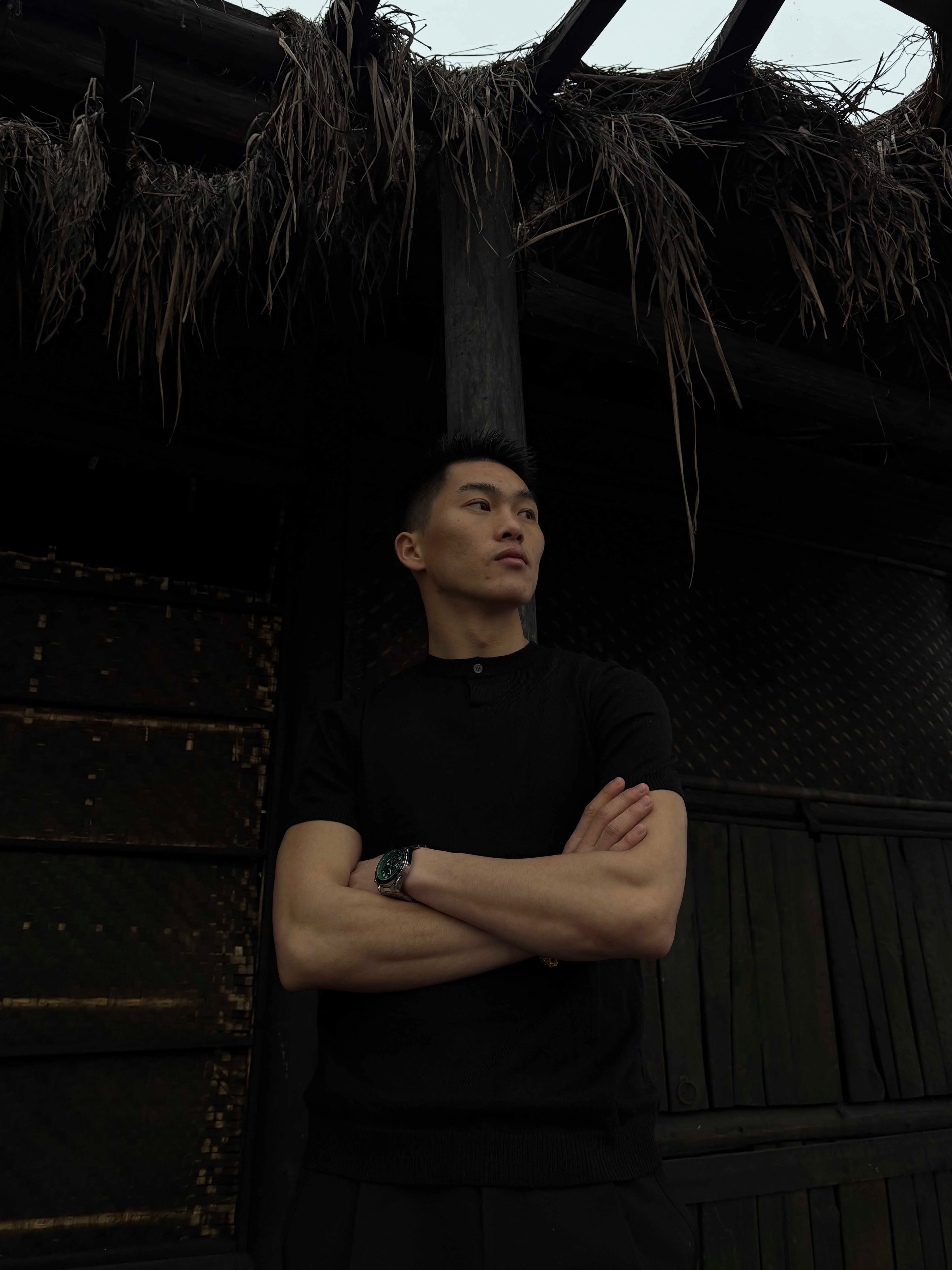 GTAL Leisure Training Sports Versatile Button T-Shirt