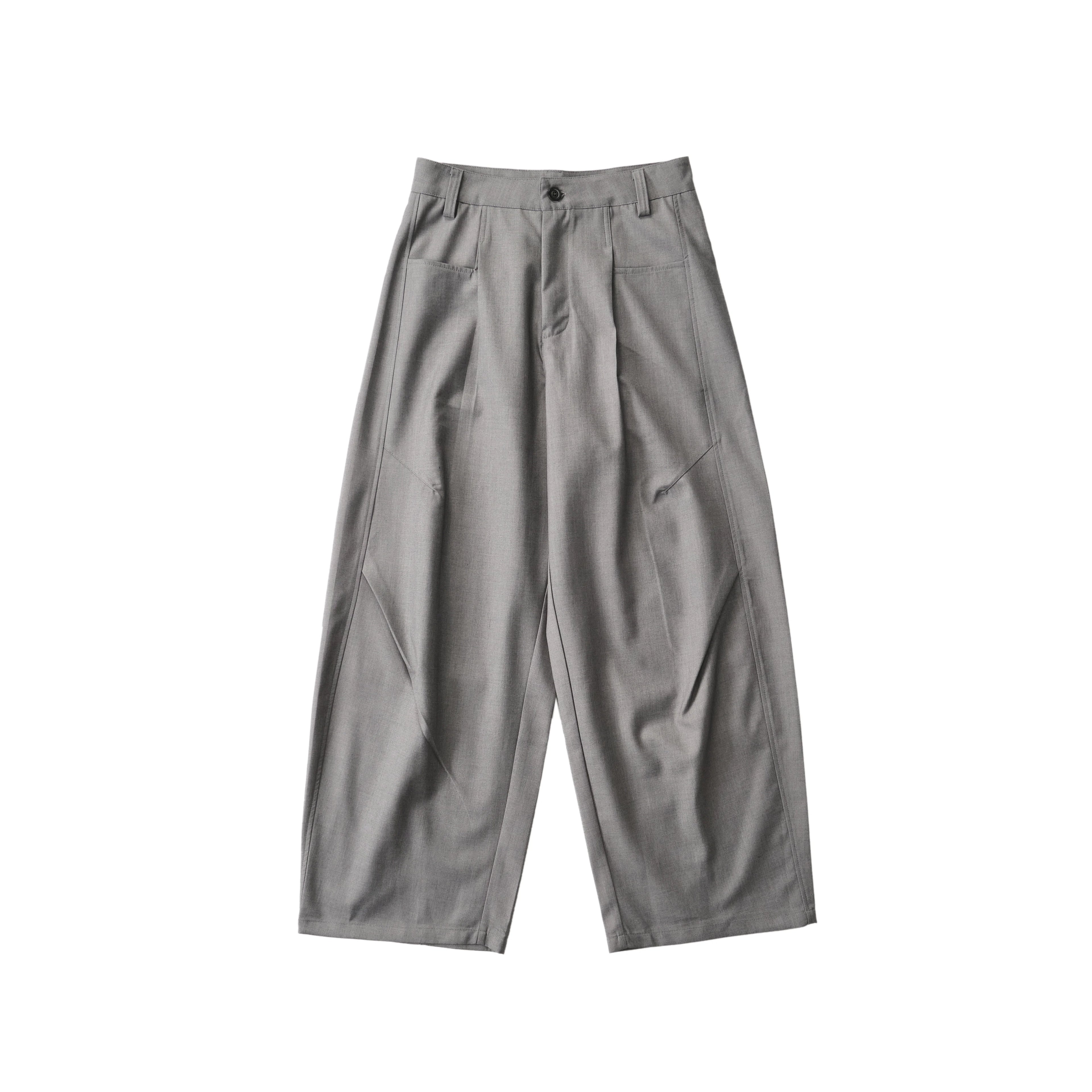 LIVINGTOWN Casual Versatile Loose Straight Pants