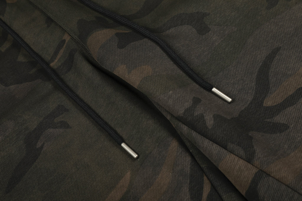 11KN Retro Camouflage Wide-leg Tooling Slacks