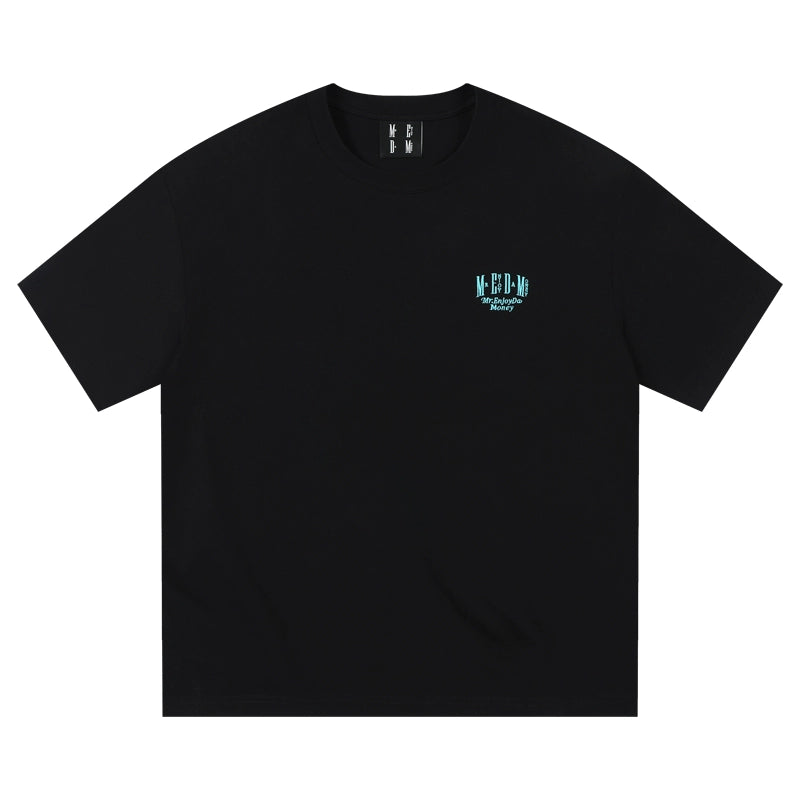MEDM Letter Embroidery Loose Tee