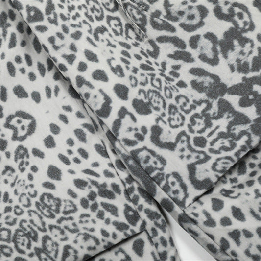 Nariele Leopard Design Spice Girls Casual Straight Pants