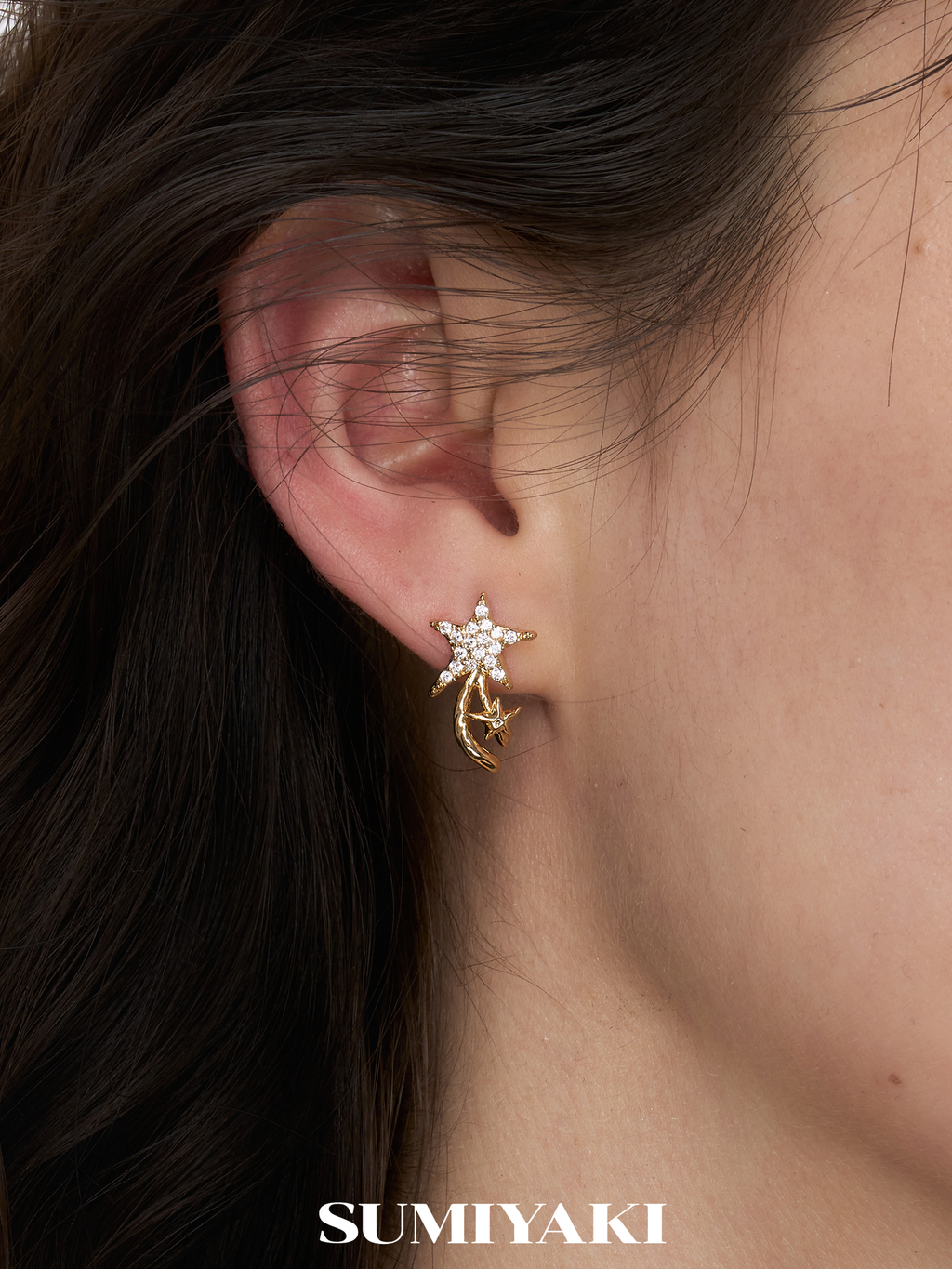 SUMIYAKI Flash High-end Temperament Earrings
