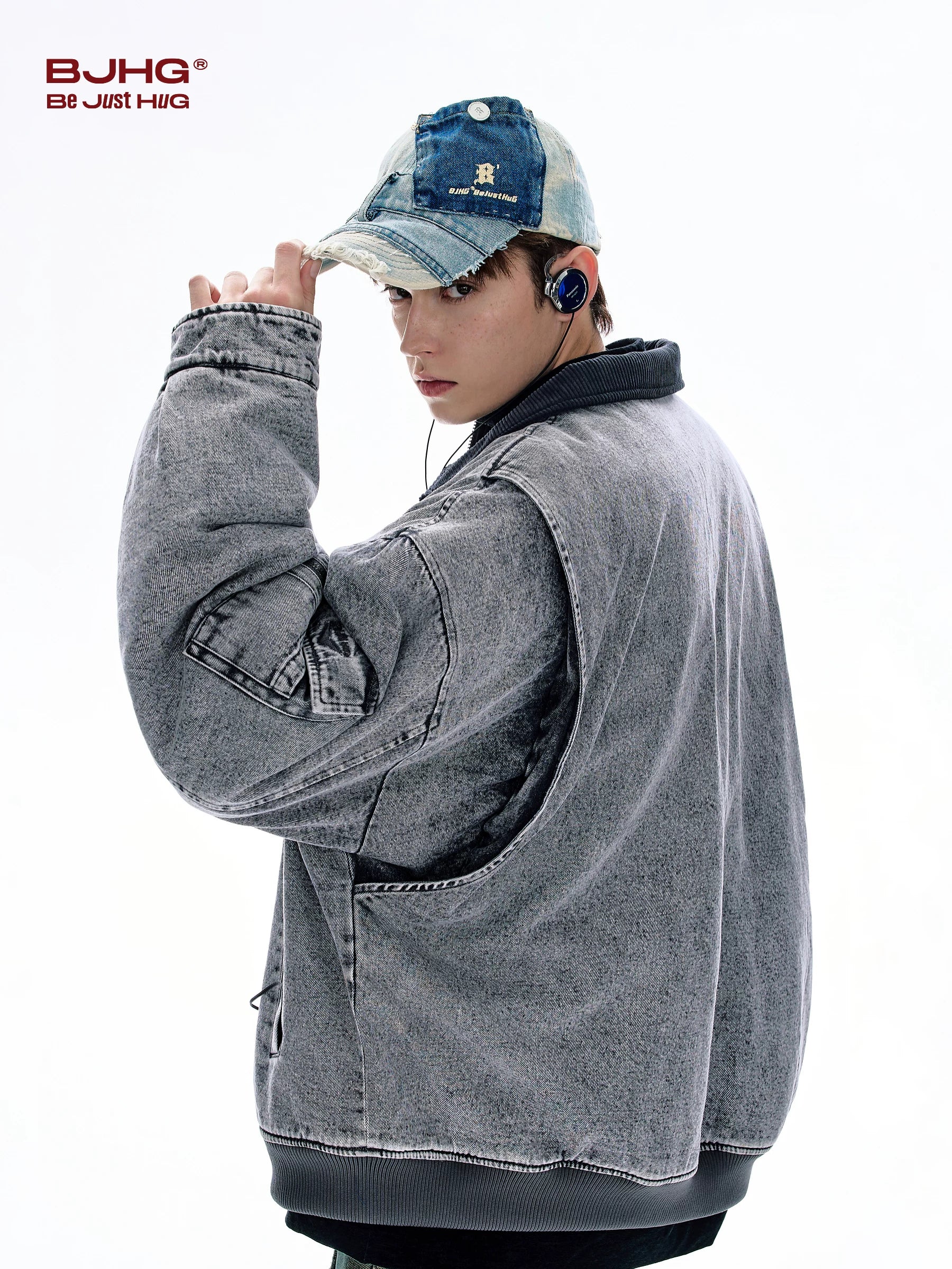 BJHG Retro Thickened Cotton-padded Jacket