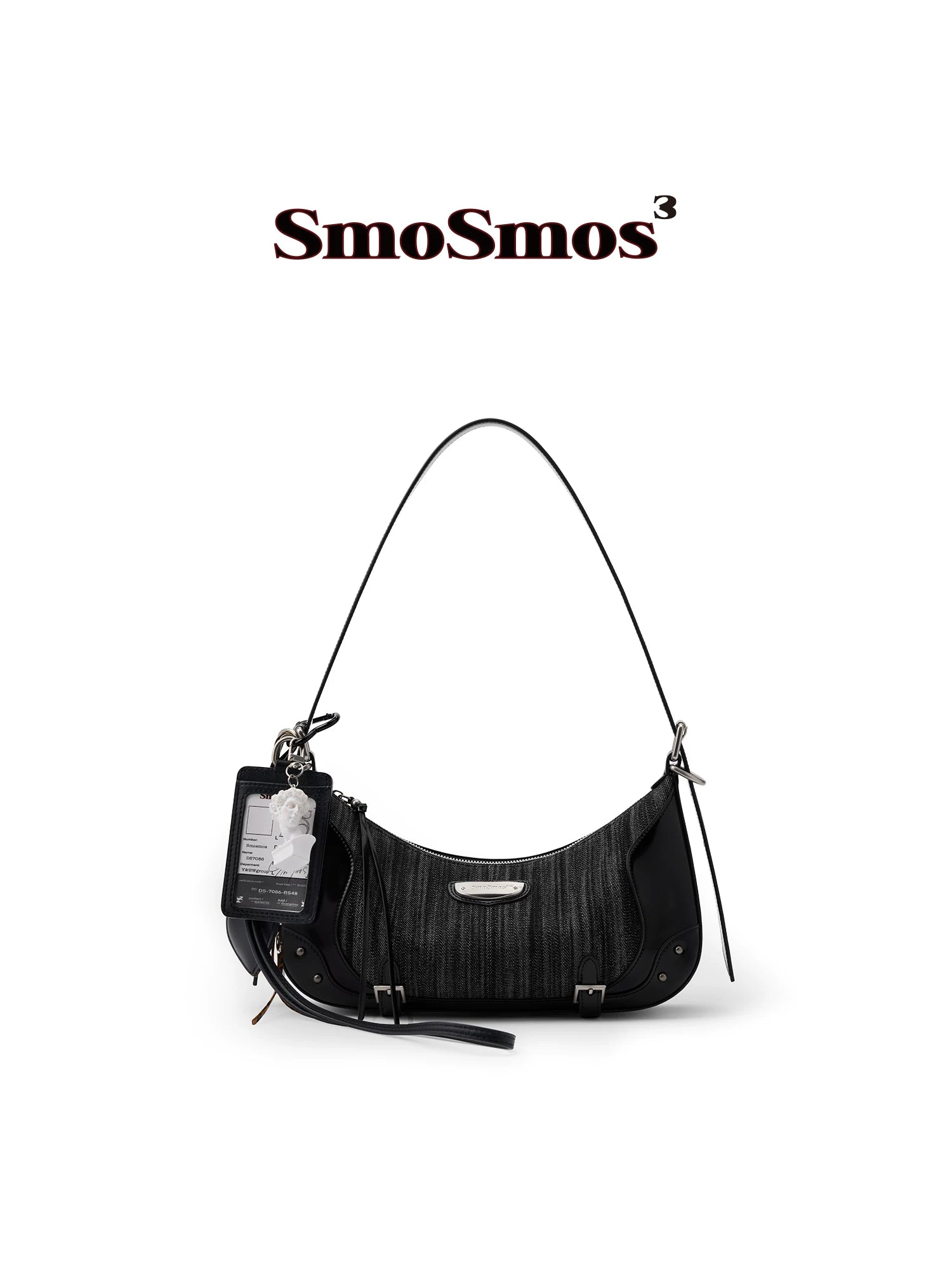 SmoSmos Vintage Denim Underarm Shoulder Bag