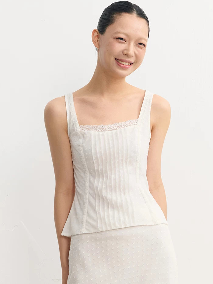 LINY LIBERTY Vintage Polka Dot Sling Vest Set