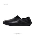 SHENLV STUDIO Round Head Loafer Thin Sole One-pedal Small Leather Shoes