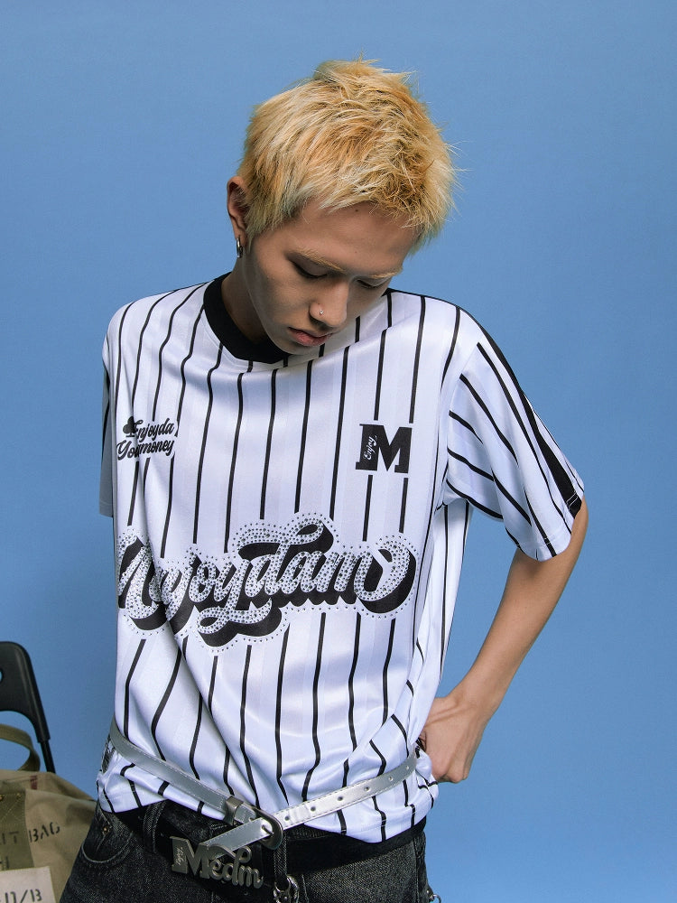 MEDM Diamond Jersey Casual Tee