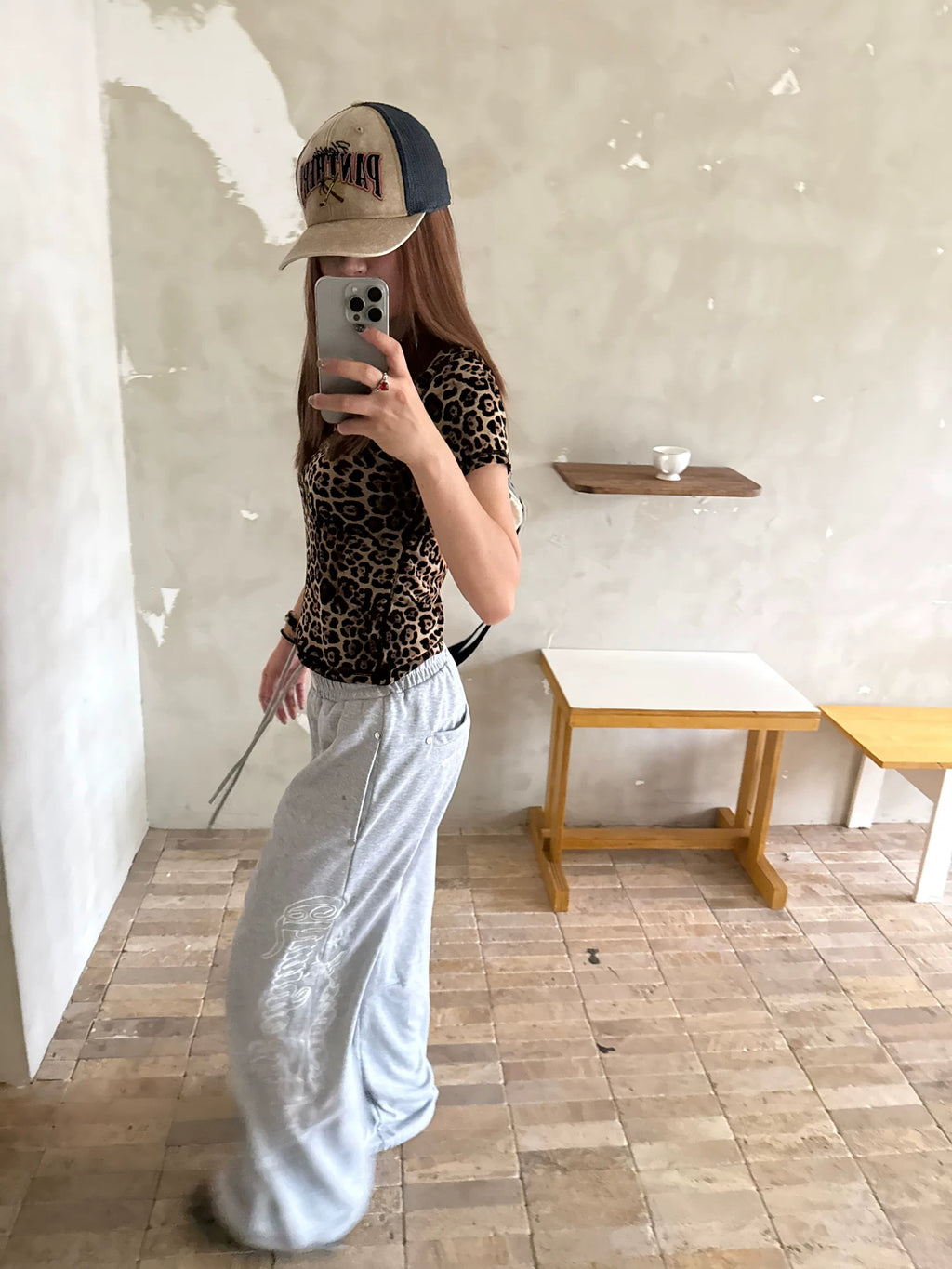 CCYE Retro Embroidered Sweatpants