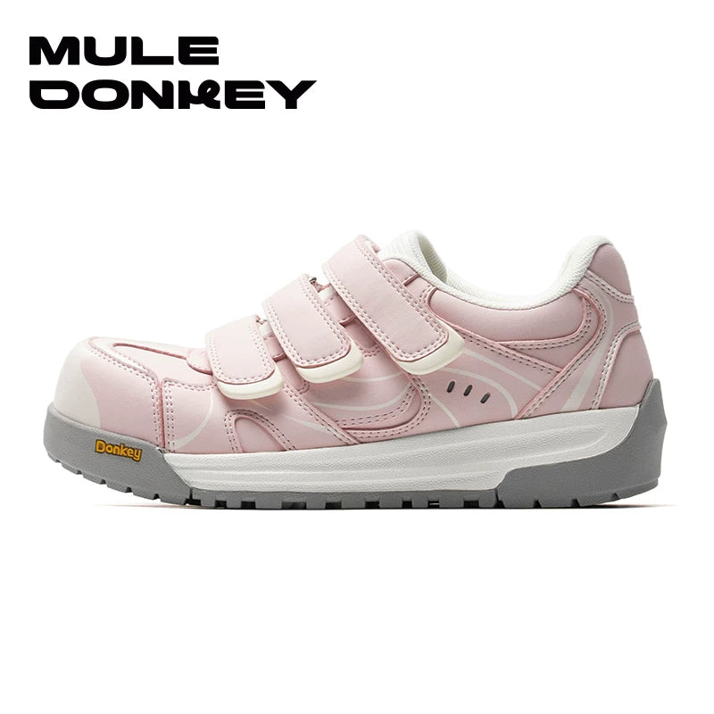 Donkey Sweet Cute Big Head Shoes Velcro Casual Shoes