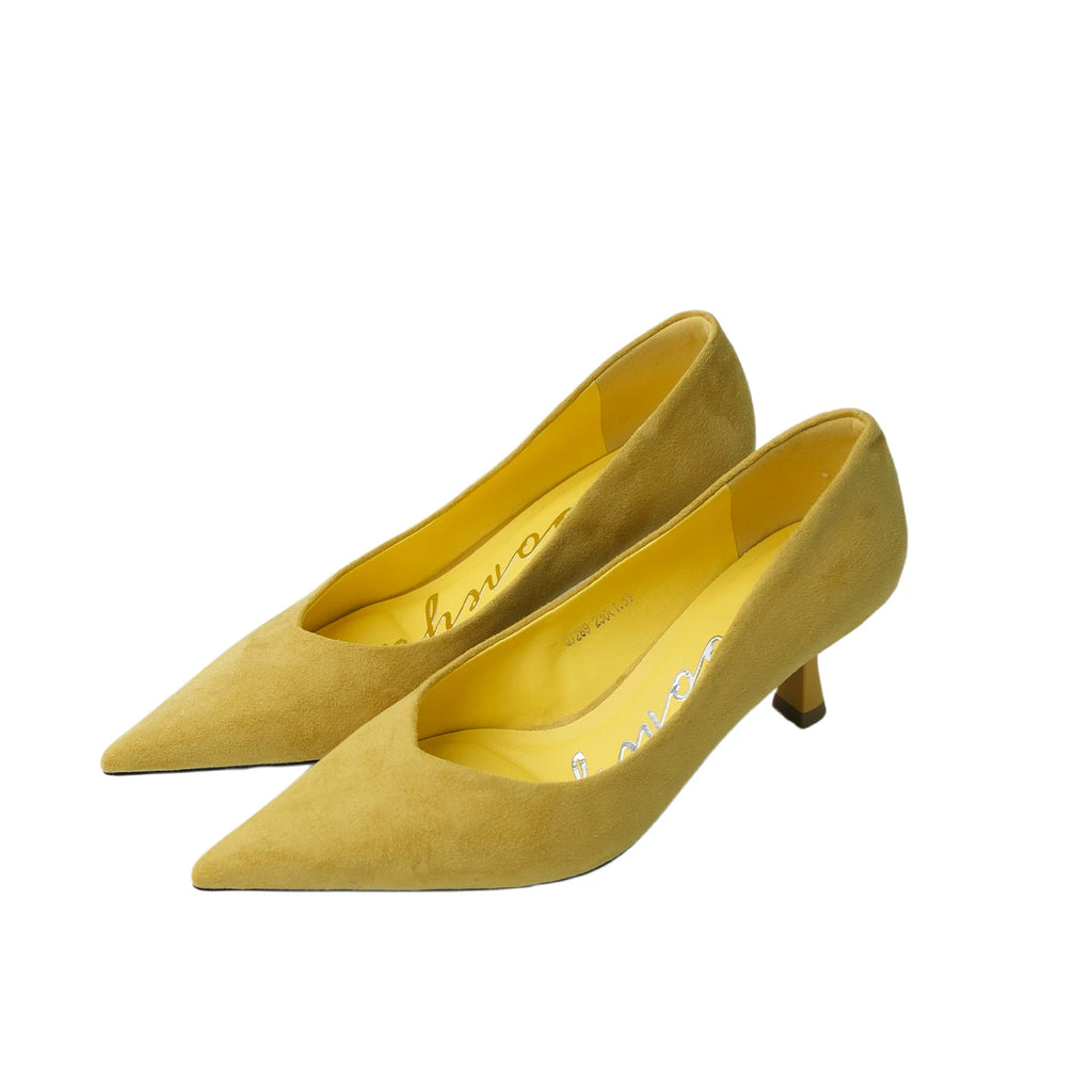 Mooreyu Suede Pointed Stilettos