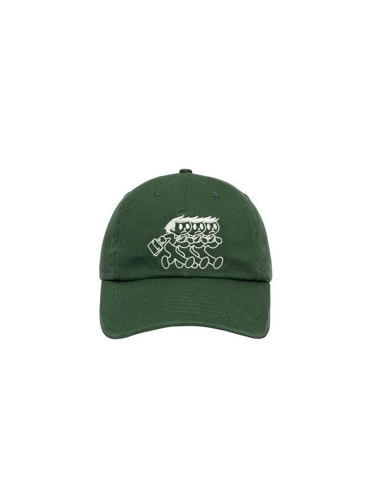 BENT IDEA Embroidered Washed Baseball Cap