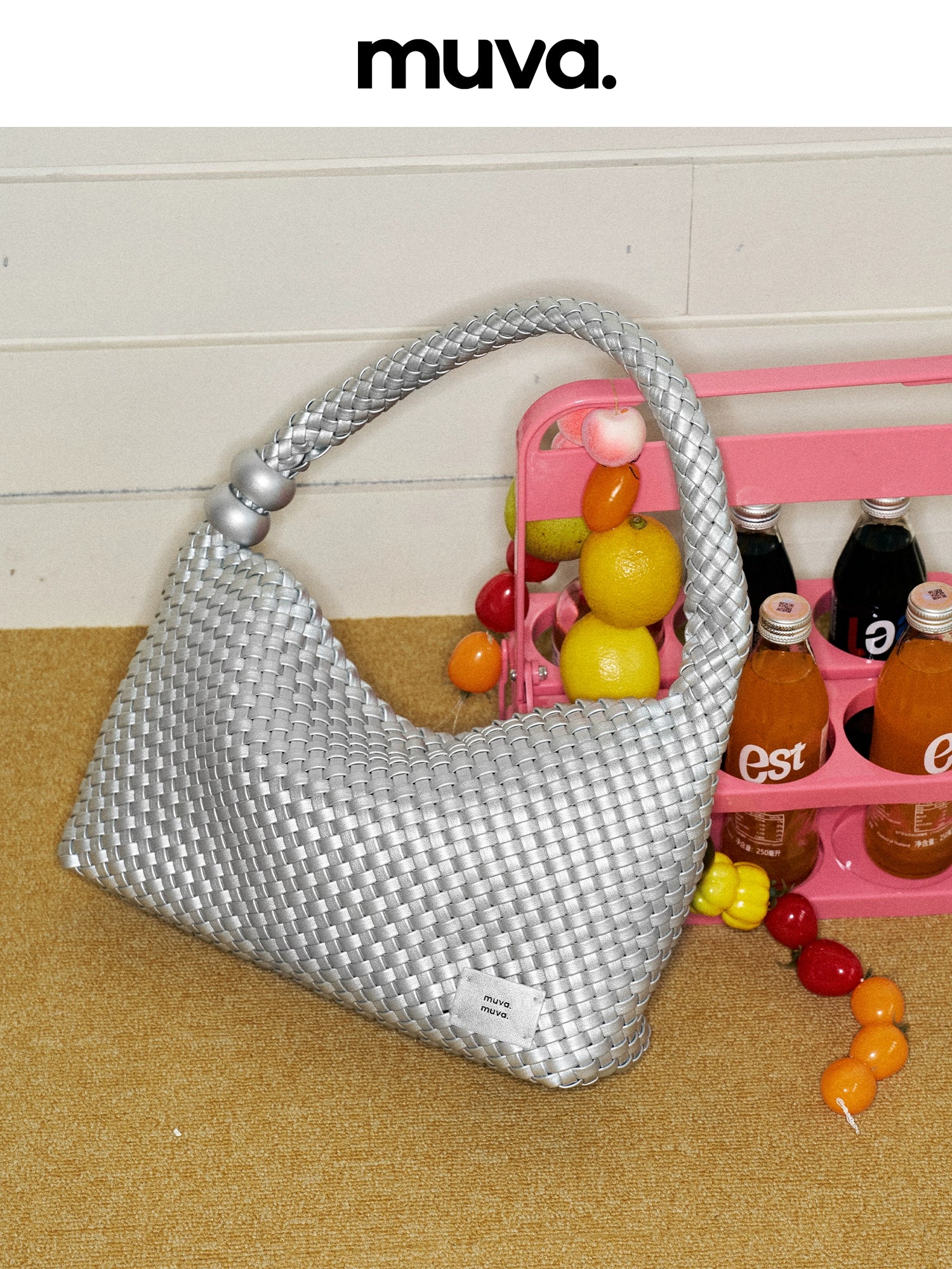 MUVA Lazy Knitted Underarm Shoulder Bag