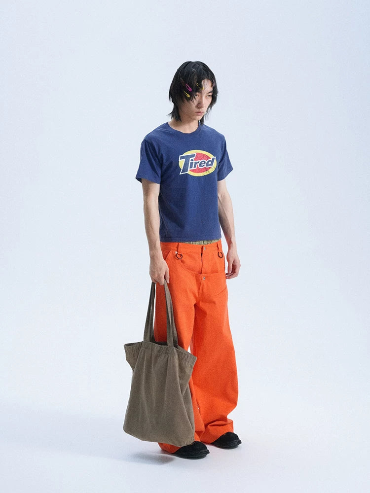 CNCISM Retro Front Shoulder Short Tee