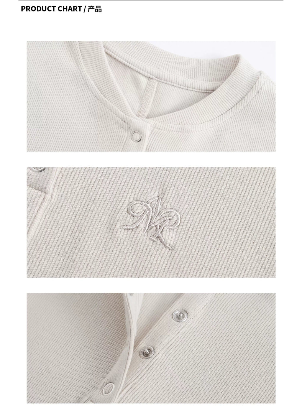 Ariseism Henry Collar Versatile Slim Sleeve