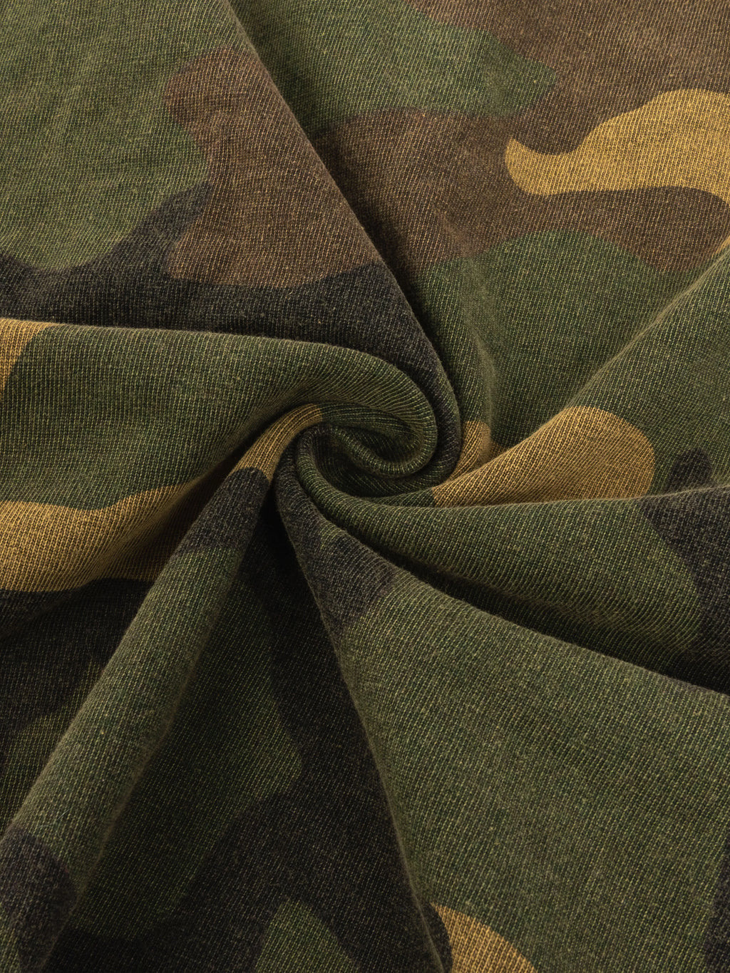 ANTIDOTE Camouflage Guitar Print Crew Neck Tee