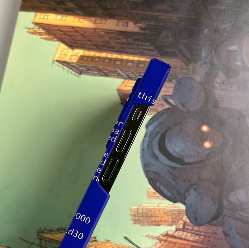 Blue screen PBCASE X OQ Iphone Case