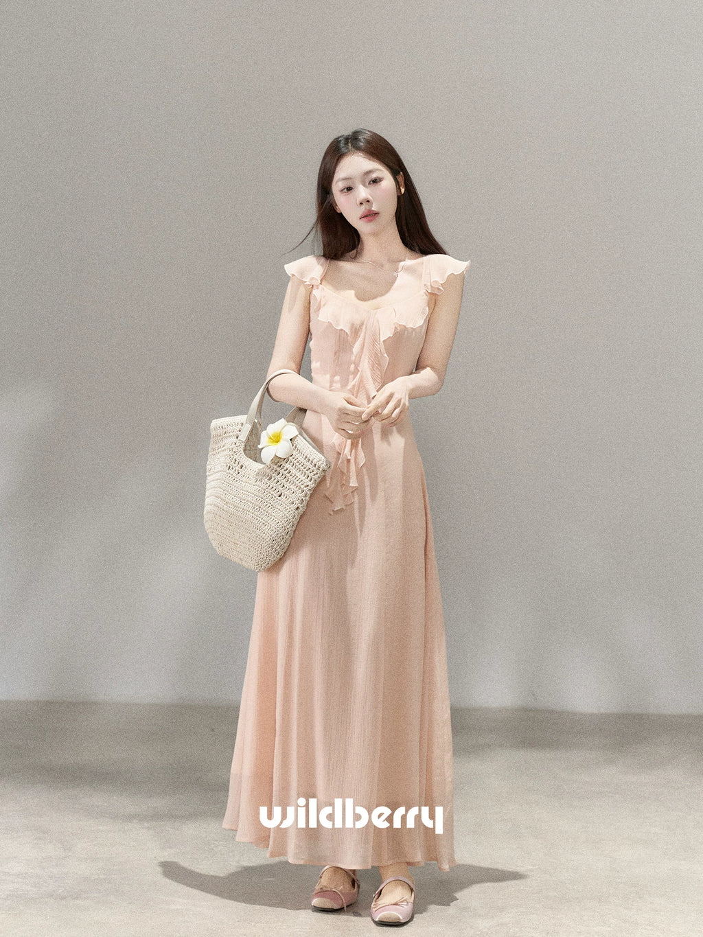 Wildberry Gentle Waist Temperament Dress