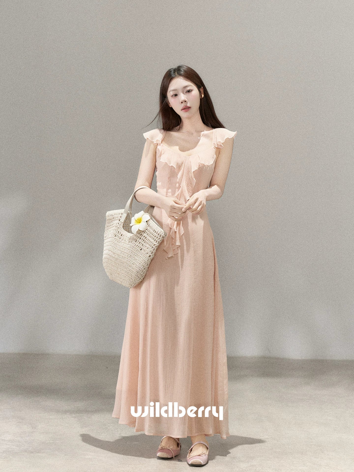 Wildberry Gentle Waist Temperament Dress