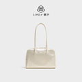 LOSEA Large Capacity First Layer Cowhide Armpit Bag