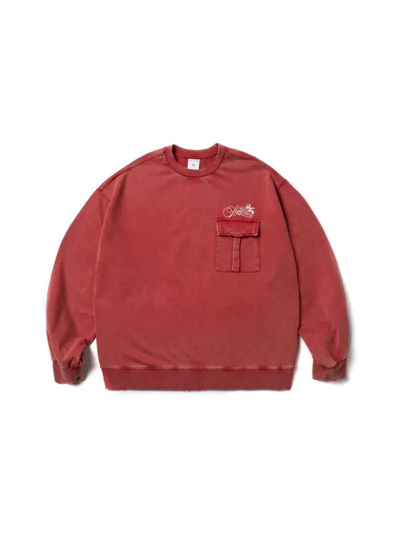 SUPERTOFU Busted Embroidered Turtleneck Sweater