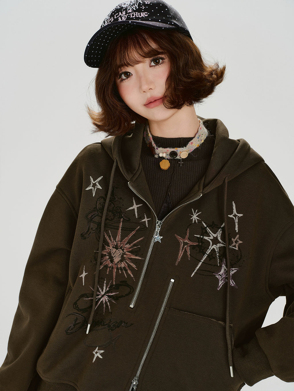 Girlyhalo Pullover Casual Hooded Coat
