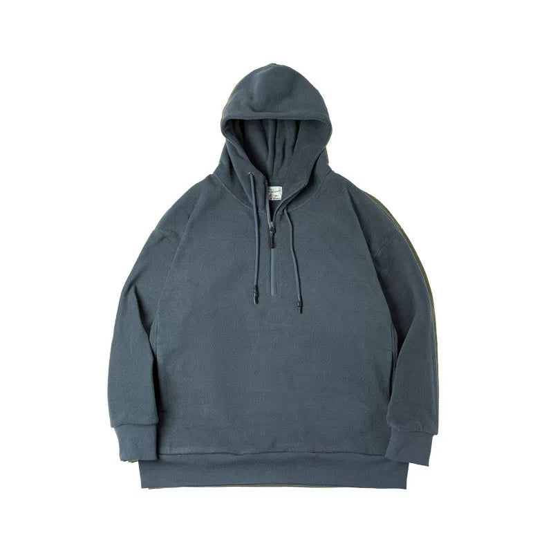 Madden Vintage Polar Fleece Half Zipper Sweater