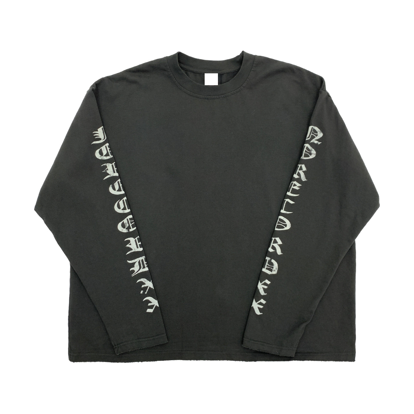 MICHINNYON Letter Print Casual Loose Long Sleeve