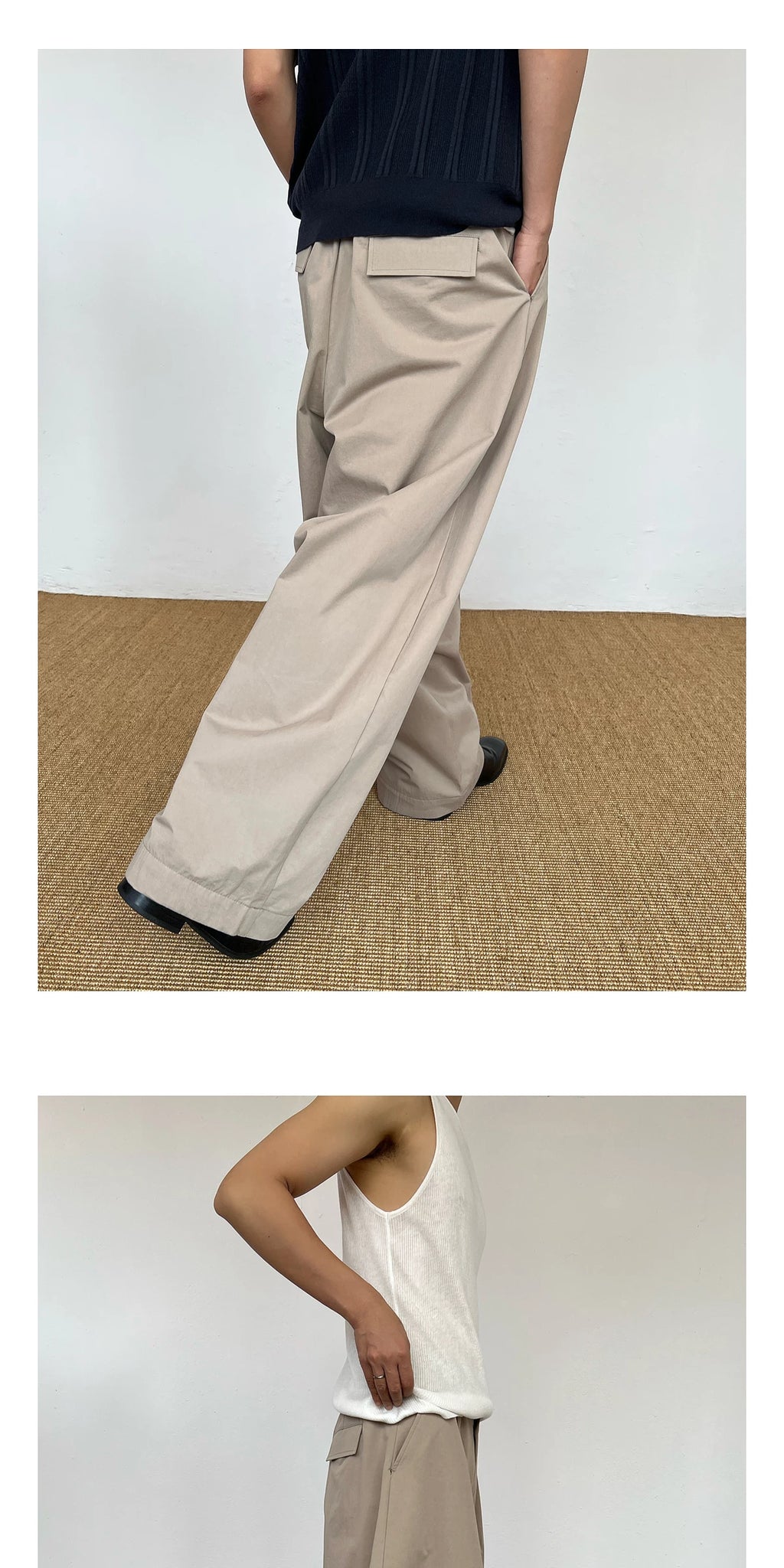 Chein Loose Lazy Niche Casual Pants
