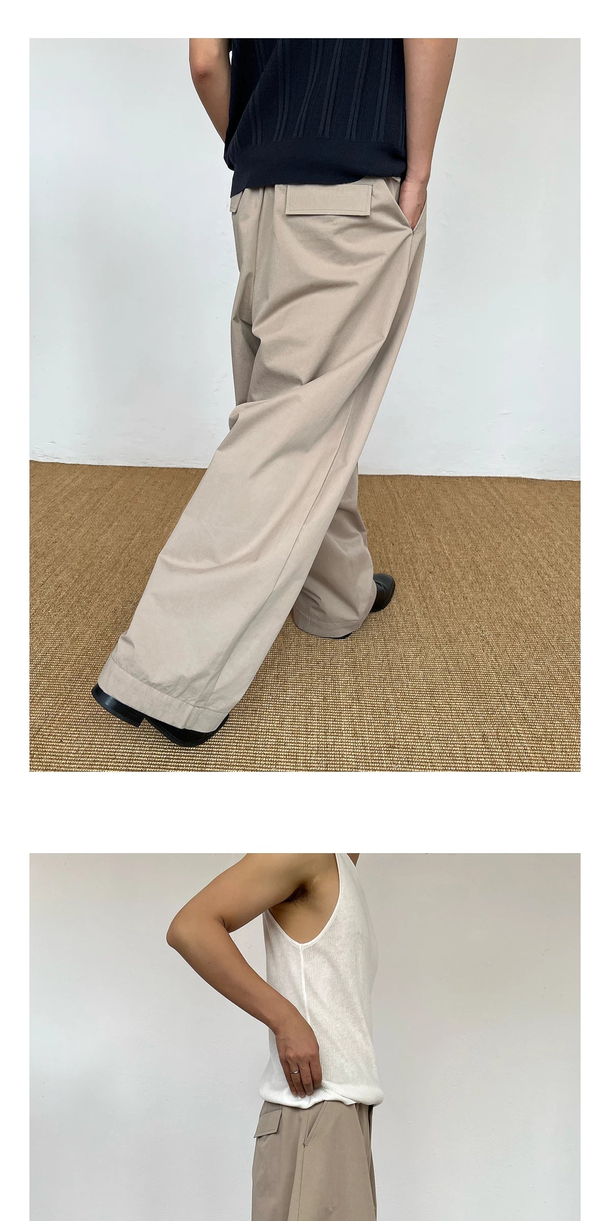 Chein Loose Lazy Niche Casual Pants
