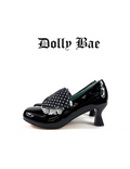 Dollybae Vintage Polka Dot High Heel Shoes