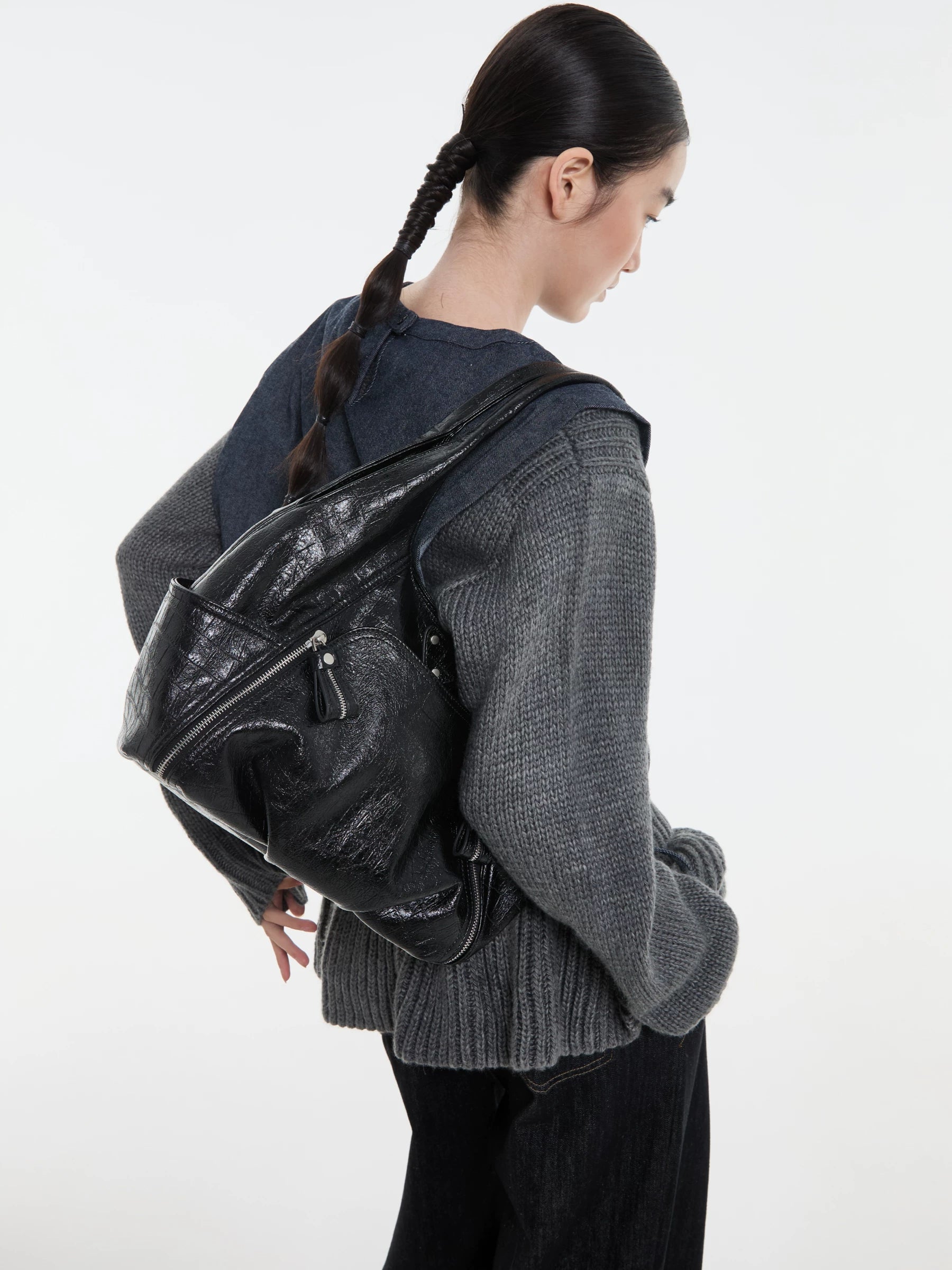 DirtySix Vintage Casual Underarm Bag