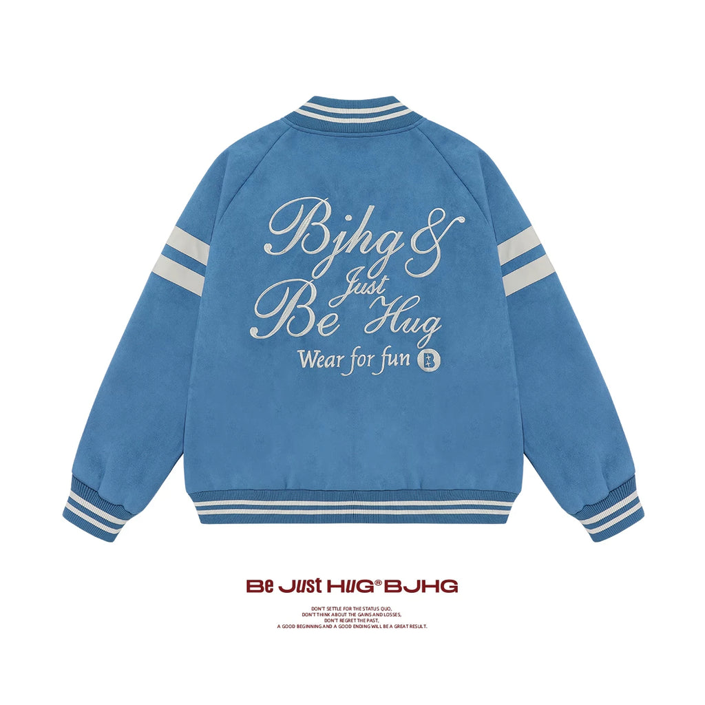 BJHG Premium Embroidery Trendy Shoulder Jacket