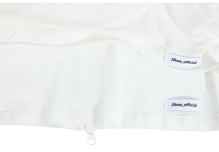 JIKOO Rule Pleated Multi-level Tee